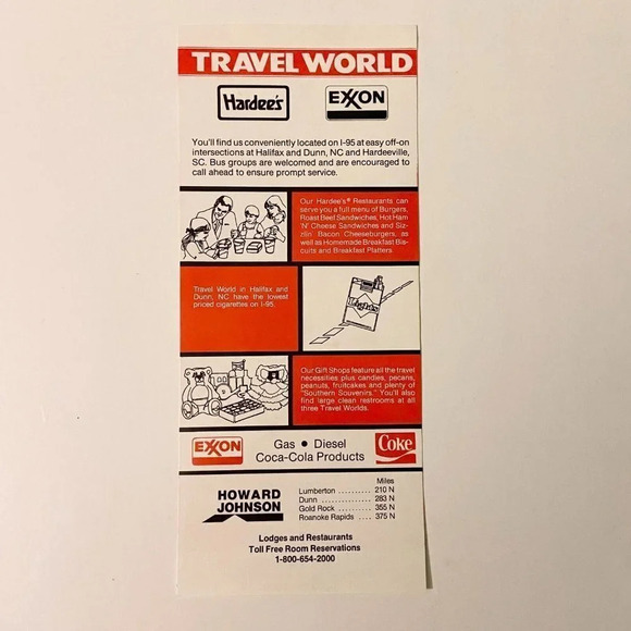 Vintage Travel World East Coast Motor Mileage Map Brochure Pamphlet - Picture 5 of 11